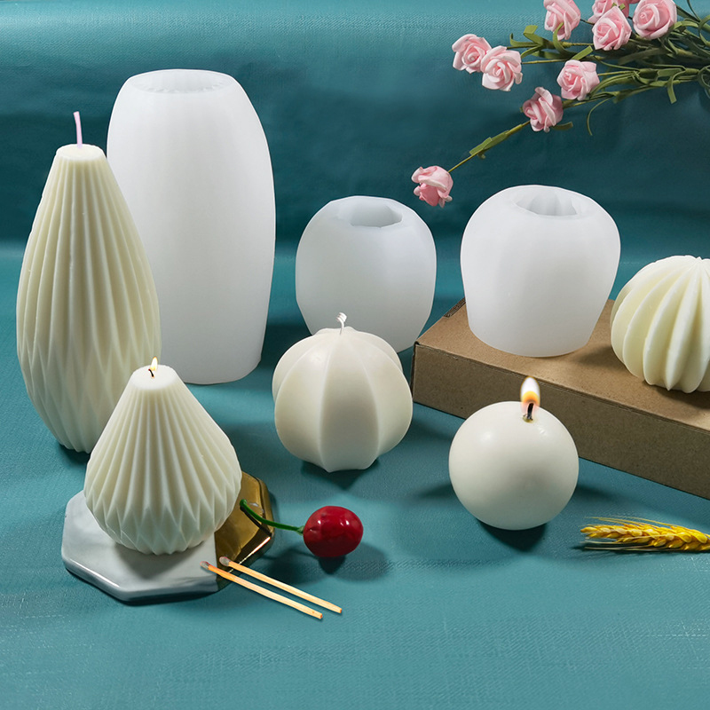 Soap Making Homemade - Moldes de Silicone 3D para Velas,