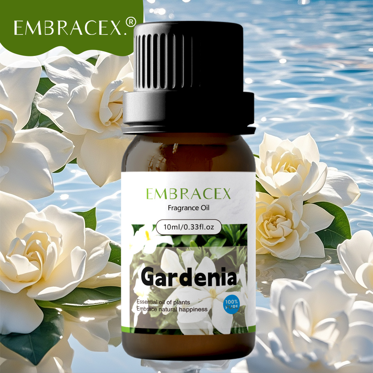 Soap Making Ingredient - Óleos de Fragrância de Gardênia 10ml,