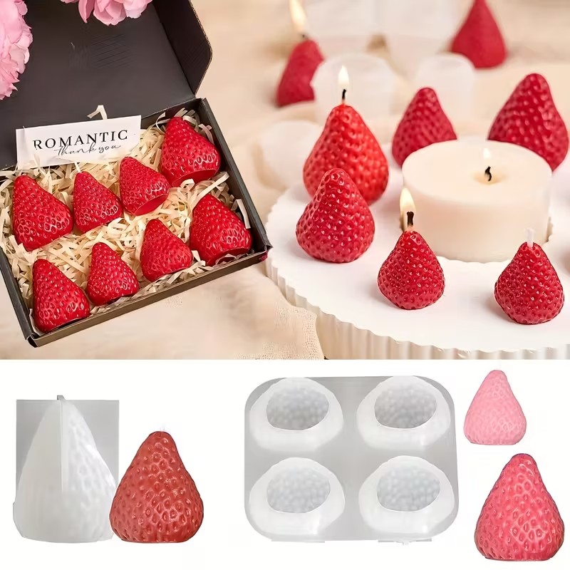Soap Making Diy - Molde de Silicone para Velas em