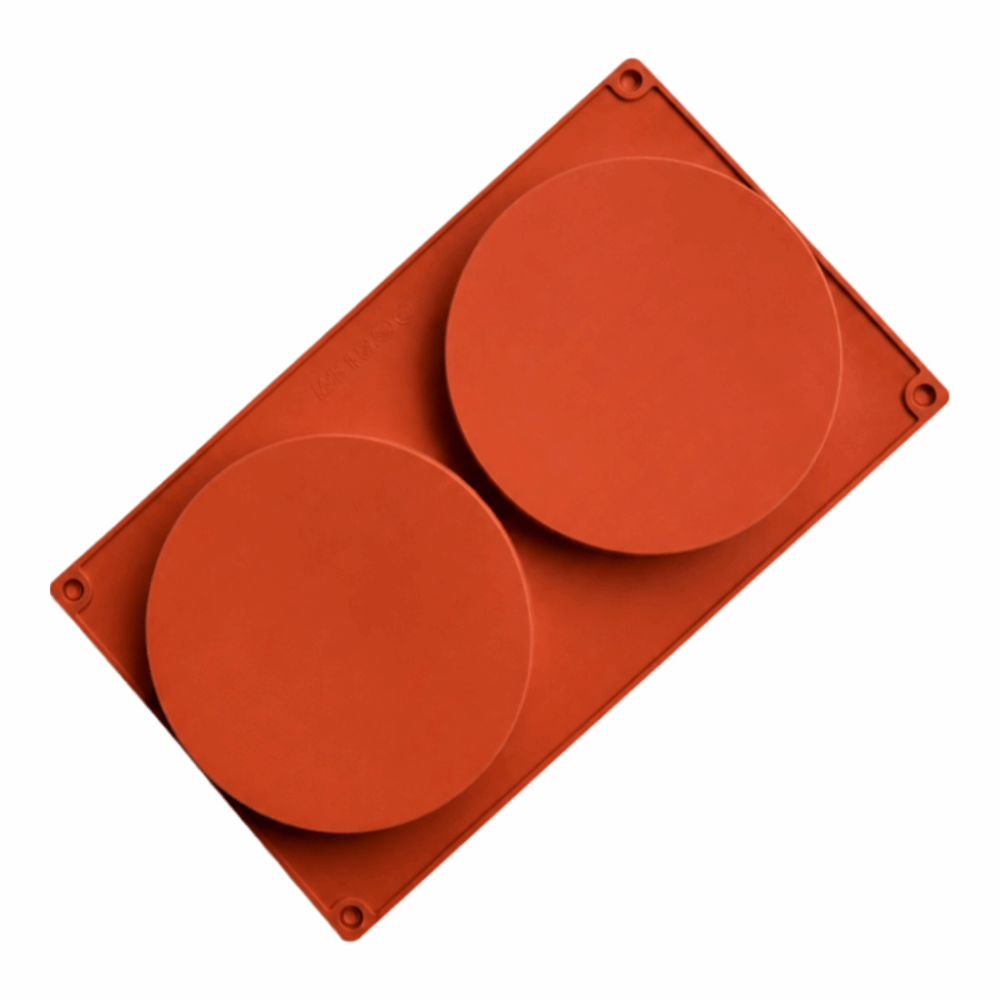 Soap Making Homemade - Forma de Silicone Cilíndrica Grande Antiaderente