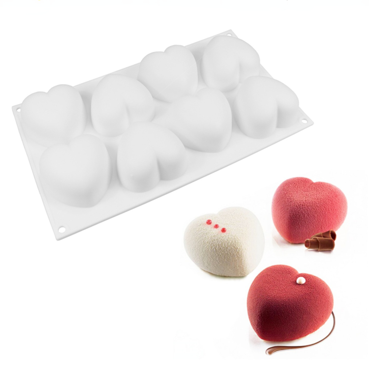Soap Making Diy - Amor coração silicone sabão molde artesanal