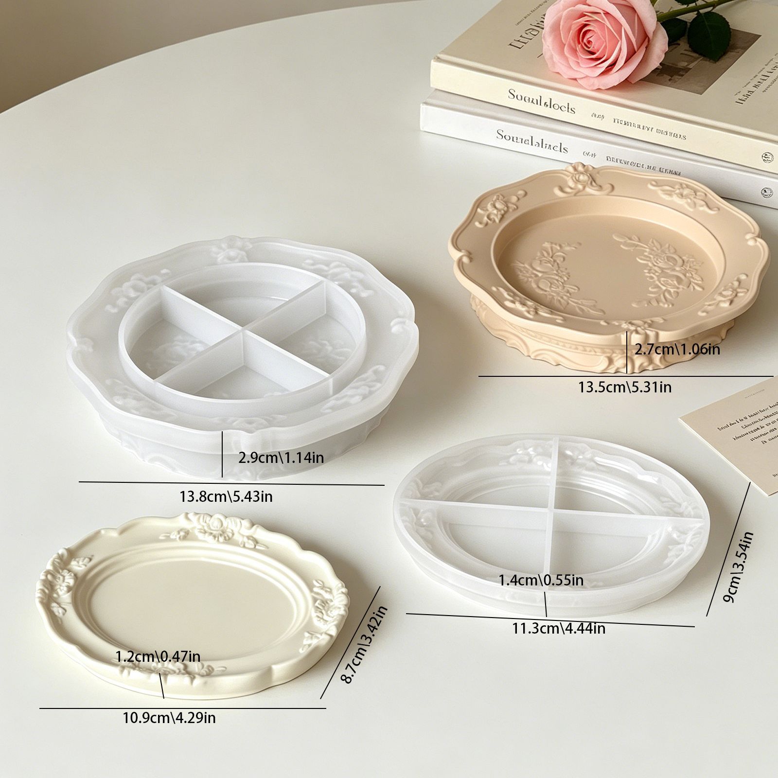Molde de Silicone Elegante Vin - Natural Making Soap avaliação e preço