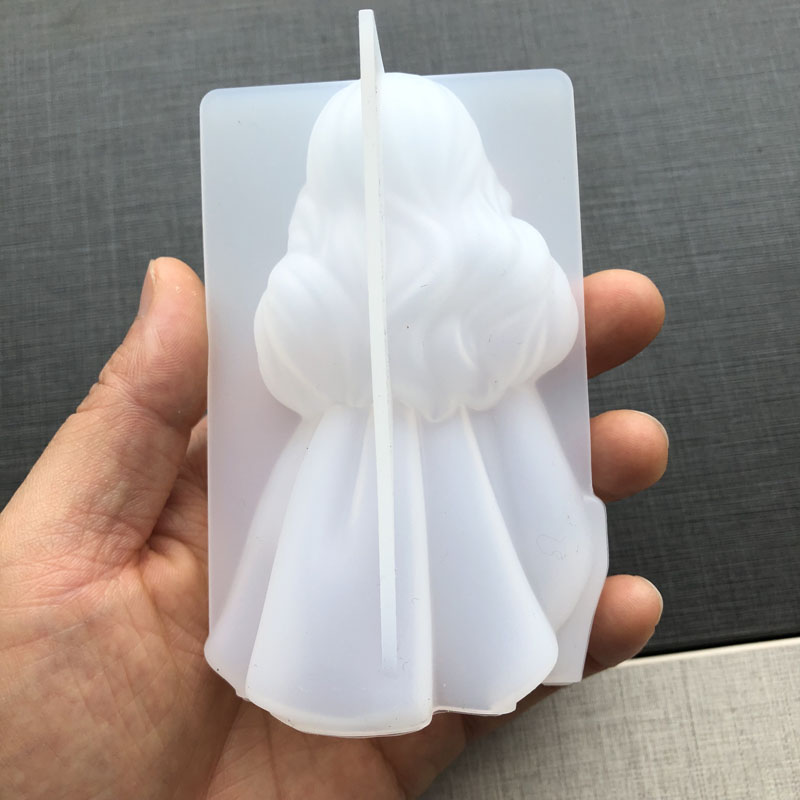 3d bonito princesa silicone ve - Soap Making Diy avaliação e preço