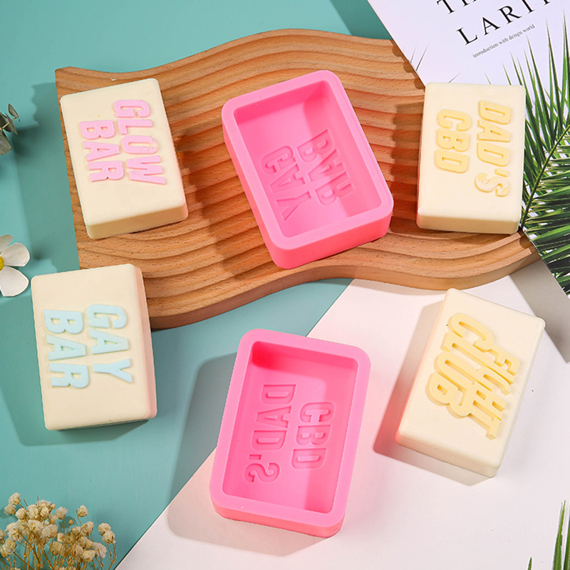 Soap Silicone Mold com letras  - Soap Making In Fight Club avaliação e preço
