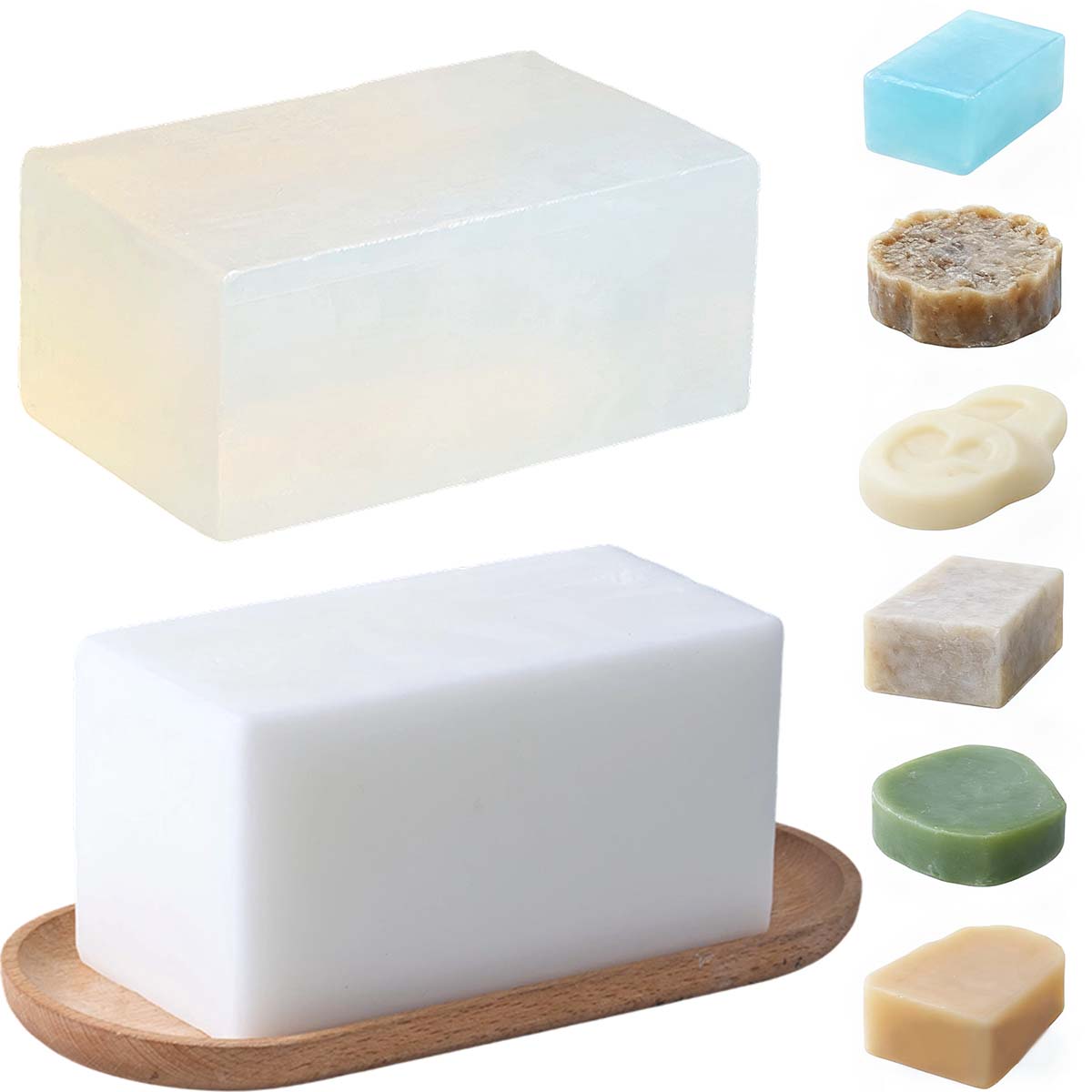 1000g base de sabão de gliceri - Soap Making Material Wholesale avaliação e preço