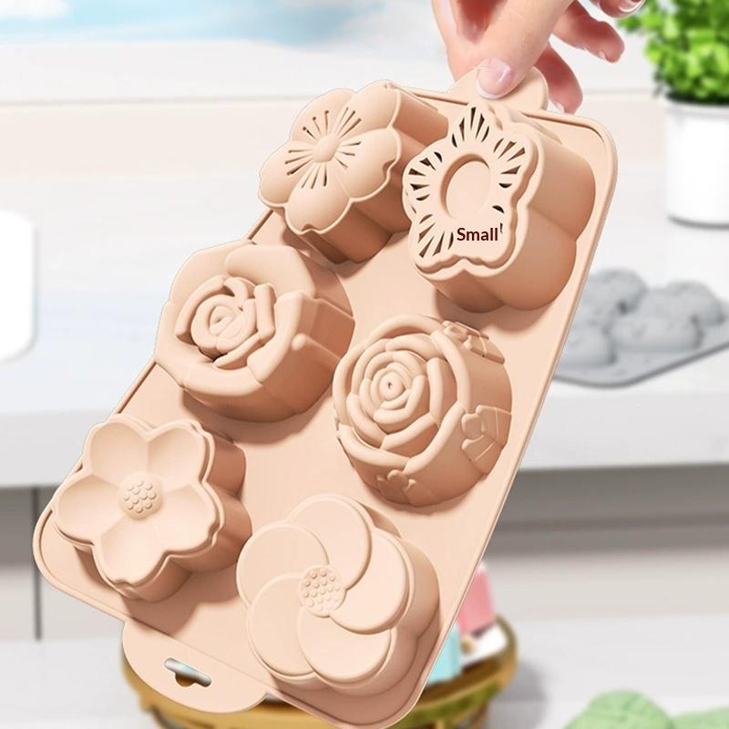 Molde de silicone SU Flower, 6 - Soap Making Homemade avaliação e preço