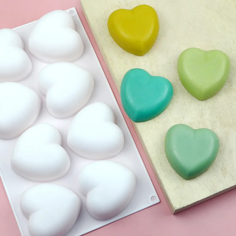Amor coração silicone sabão mo - Soap Making Diy avaliação e preço
