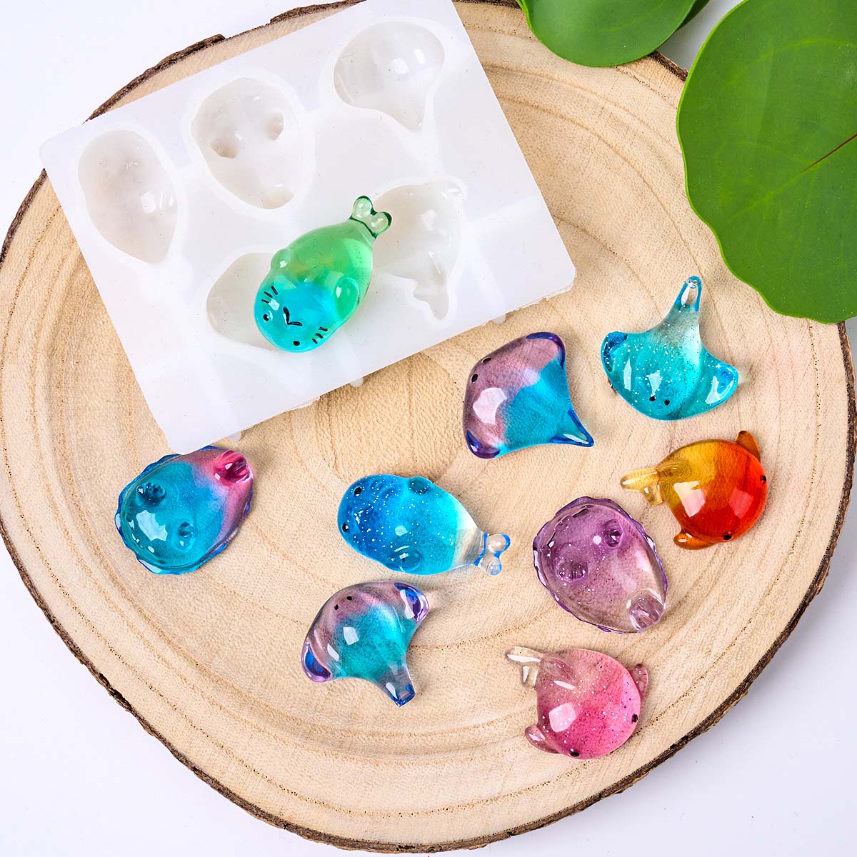 Molde de Silicone 3D de Raia M - Soap Making Diy avaliação e preço