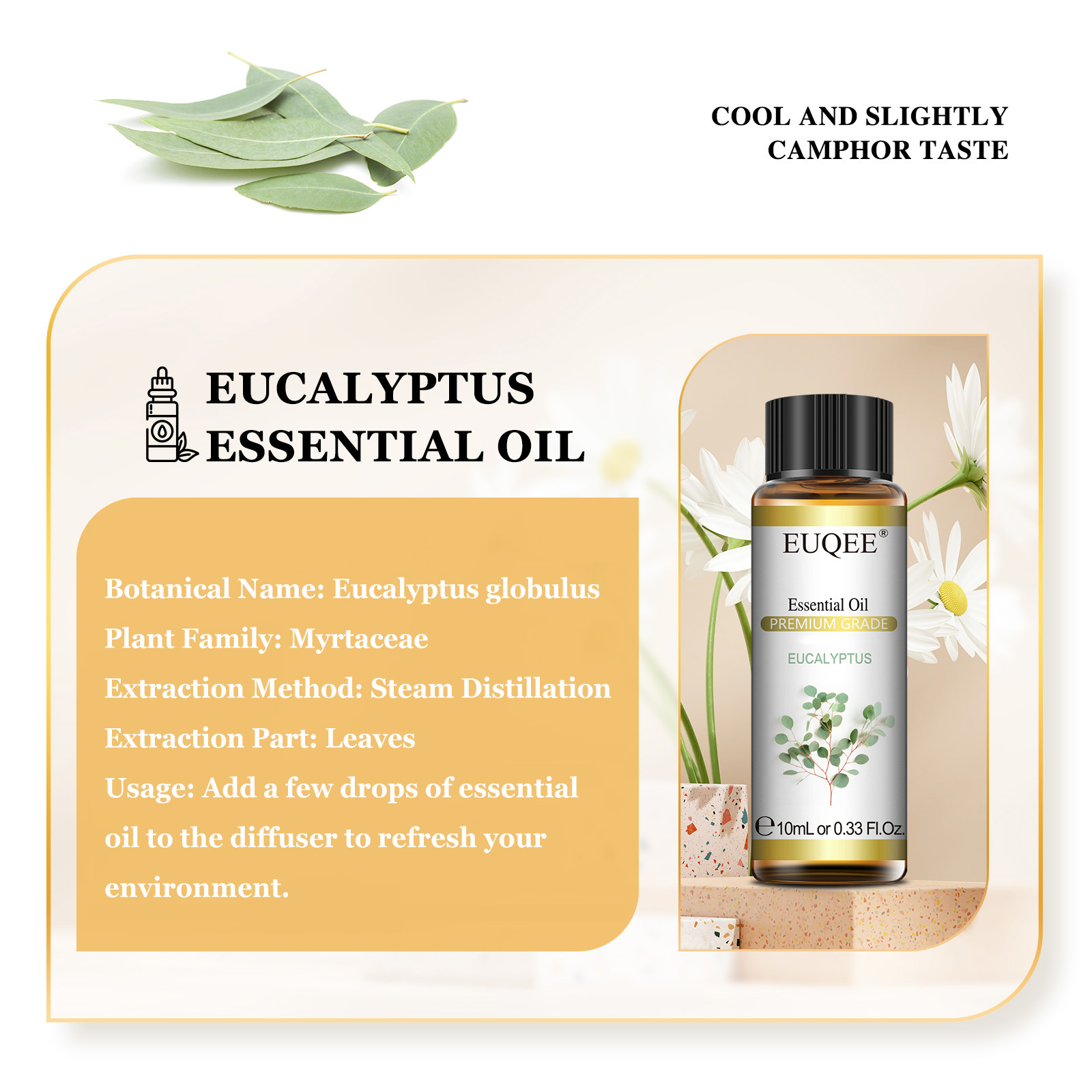 Euqee 10ml óleos essenciais na - Soap Making Ingredient avaliação e preço