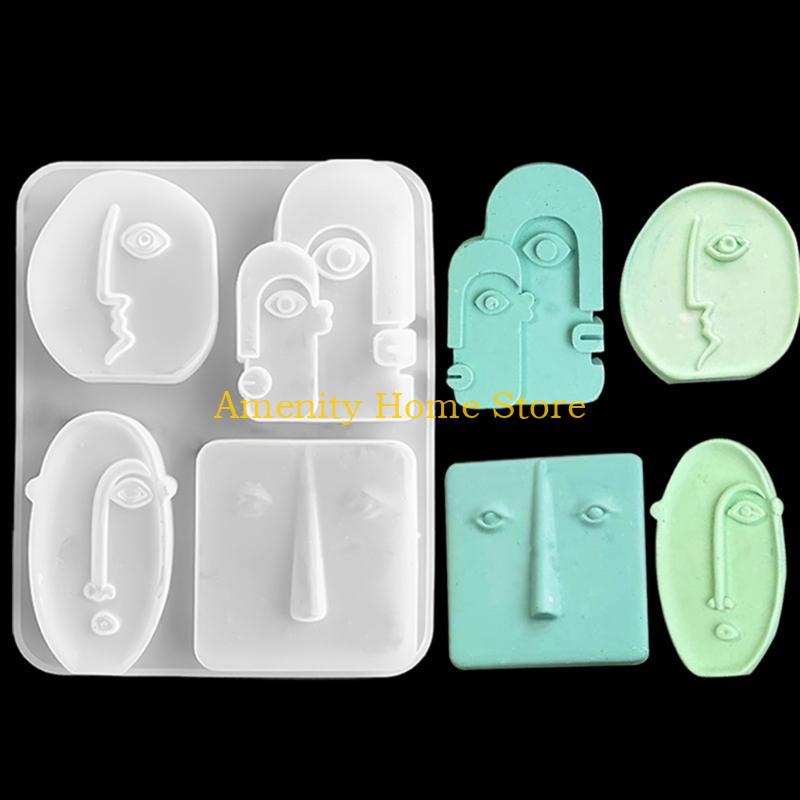 F26c 3d rosto humano molde vel - Soap Making Homemade avaliação e preço