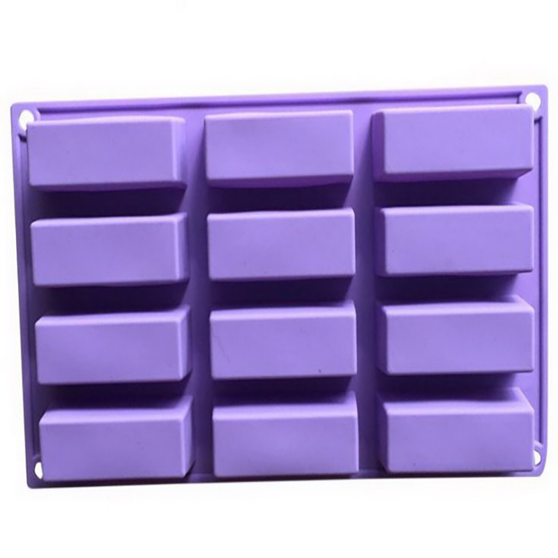 Moldes quadrados de silicone p - Soap Making Diy avaliação e preço