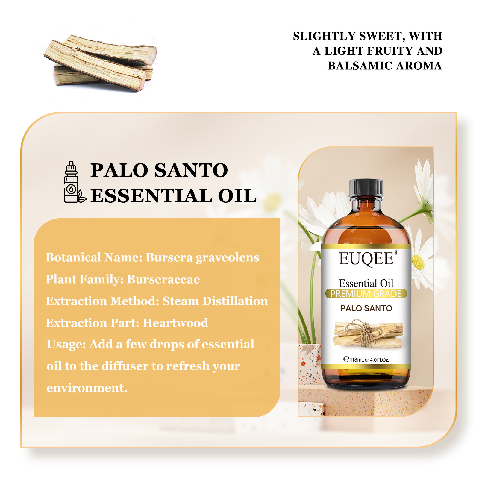 EUQEE 118ml Óleo Essencial Pal - Soap Making Ingredient avaliação e preço